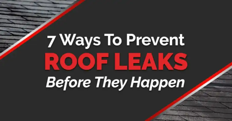 How to prevent reoof leakages